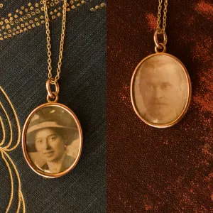 Victorian Oval Double Locket