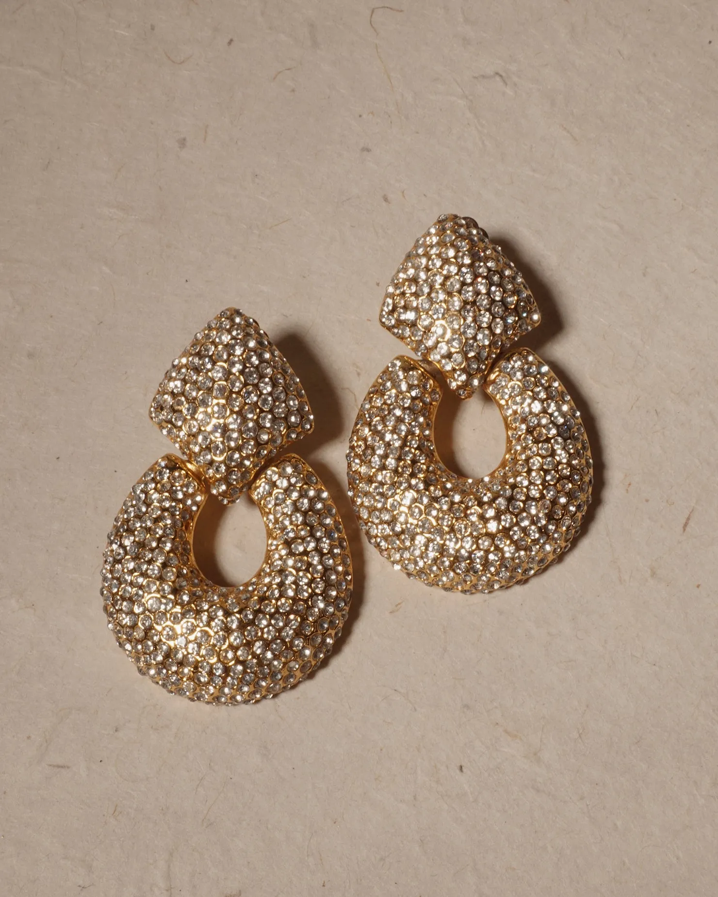Vintage Blanca Pavé Door Knockers