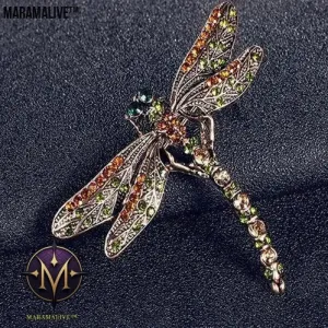 Vintage dragonfly brooch