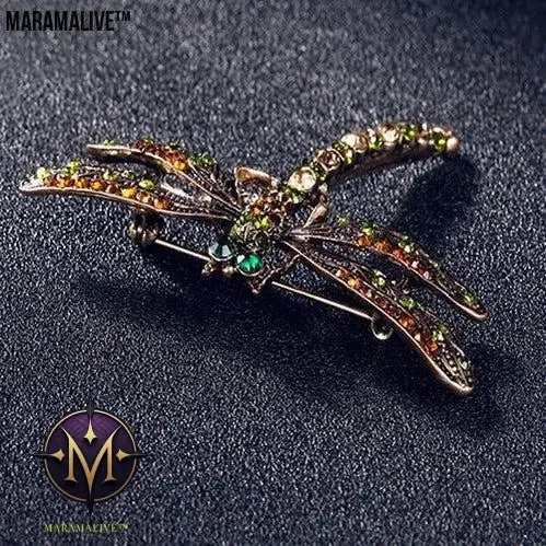 Vintage dragonfly brooch