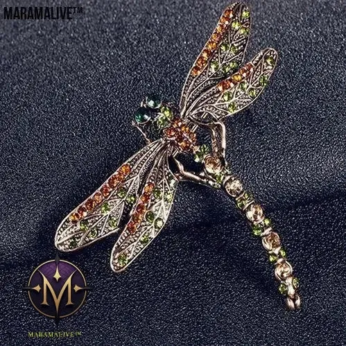 Vintage dragonfly brooch