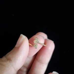 WESTERN CZ RING  Gold