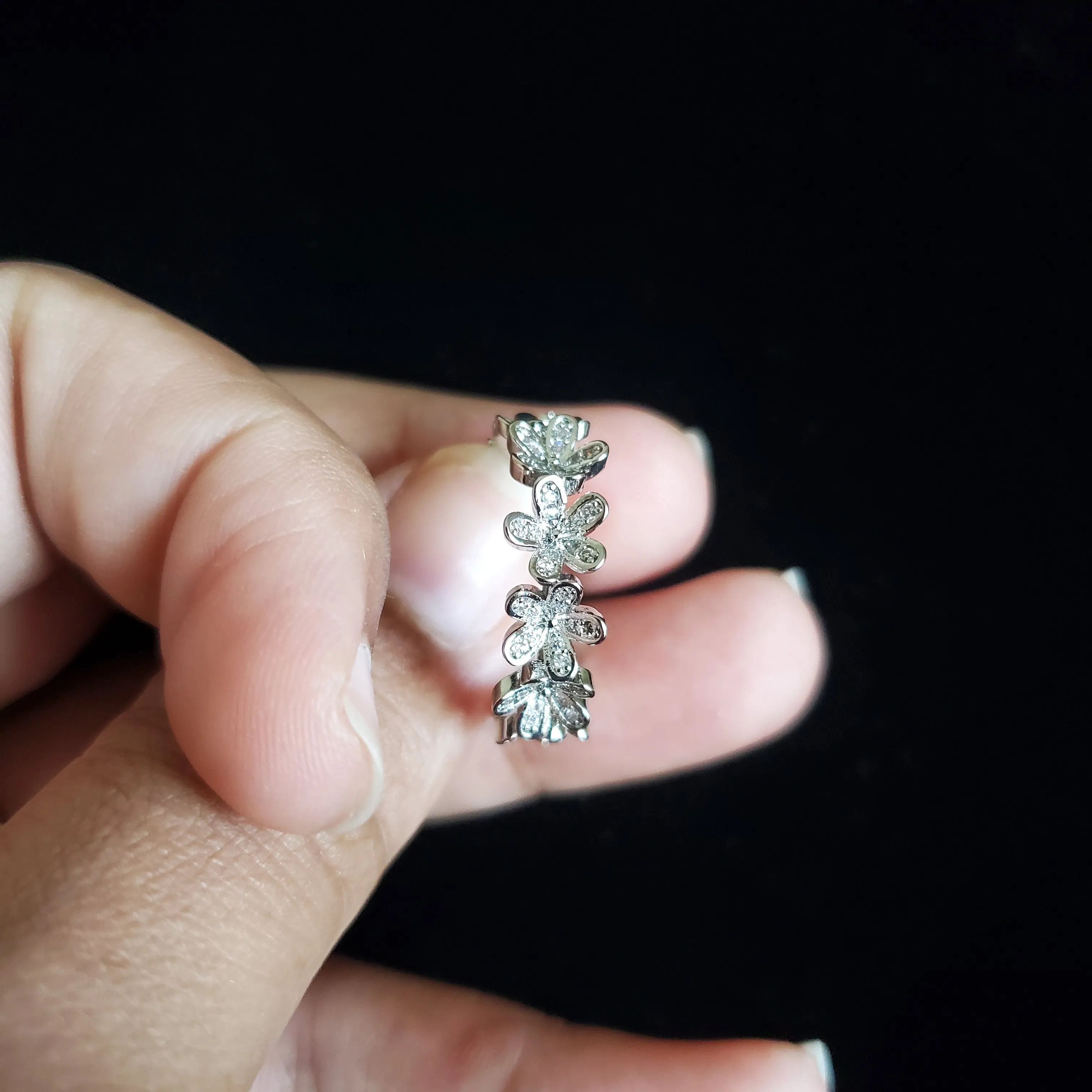 WESTERN CZ RING Silver