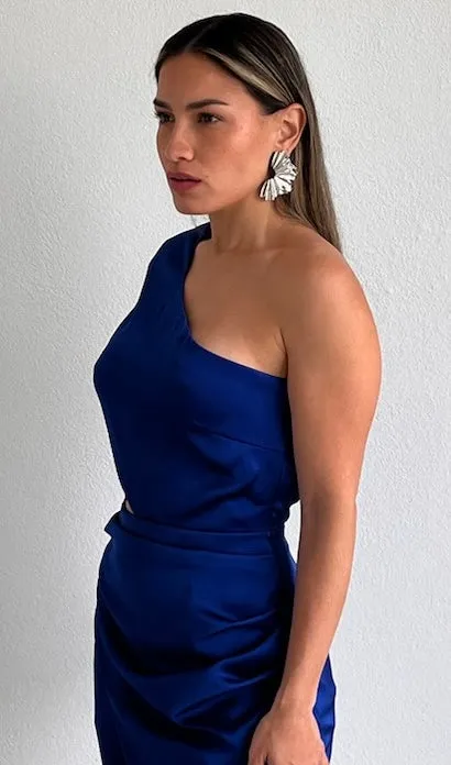 What a Statement Piece Gold Earrings
