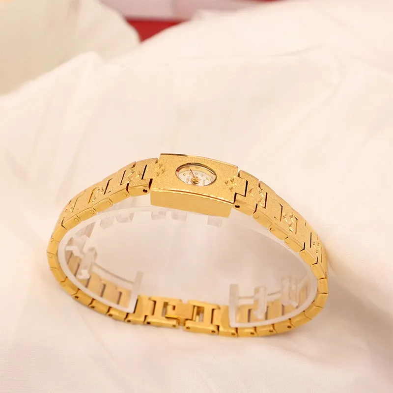 Women's Sand Gold Style Bracelet Watch