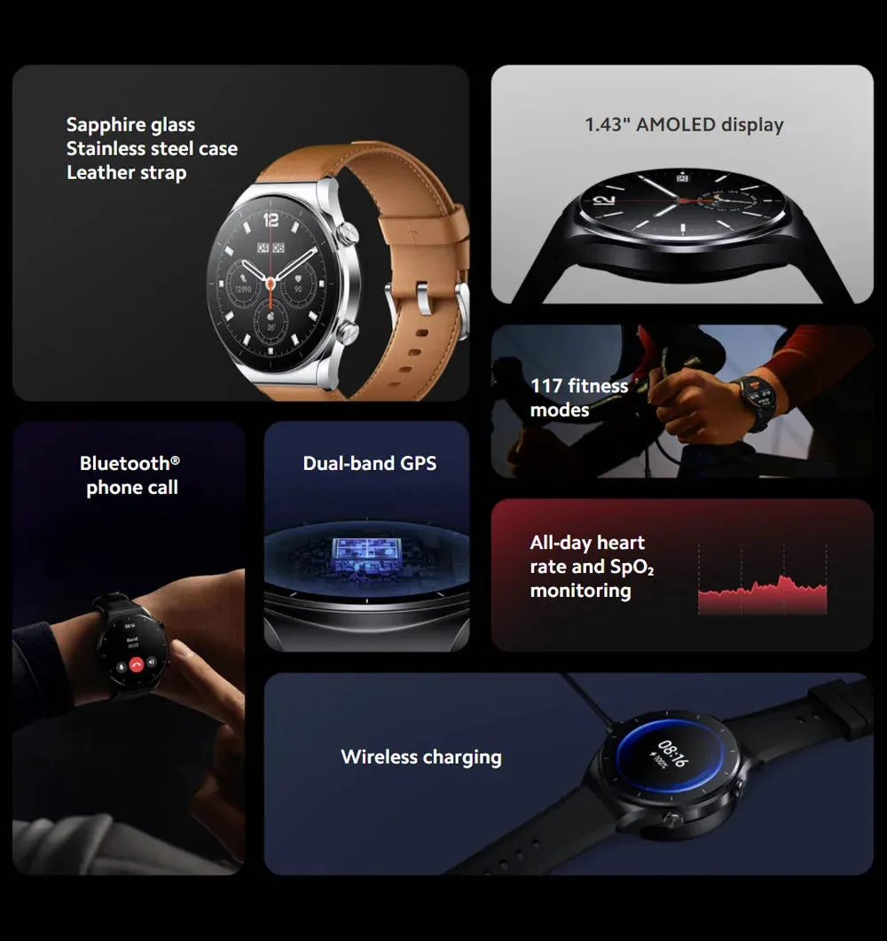 XIAOMI Mi Watch S1 1.43" AMOLED Smart Watch