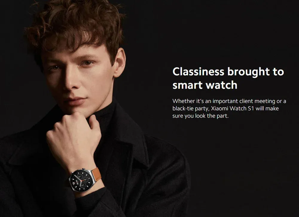XIAOMI Mi Watch S1 1.43" AMOLED Smart Watch