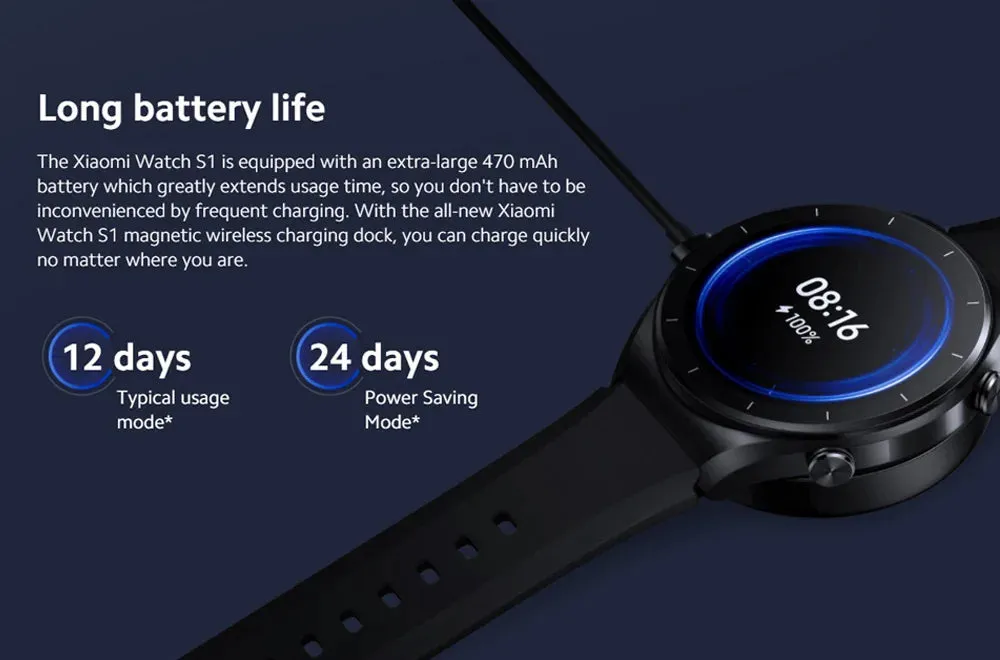 XIAOMI Mi Watch S1 1.43" AMOLED Smart Watch