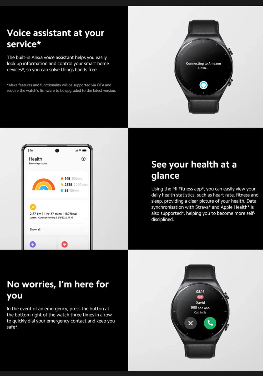 XIAOMI Mi Watch S1 1.43" AMOLED Smart Watch