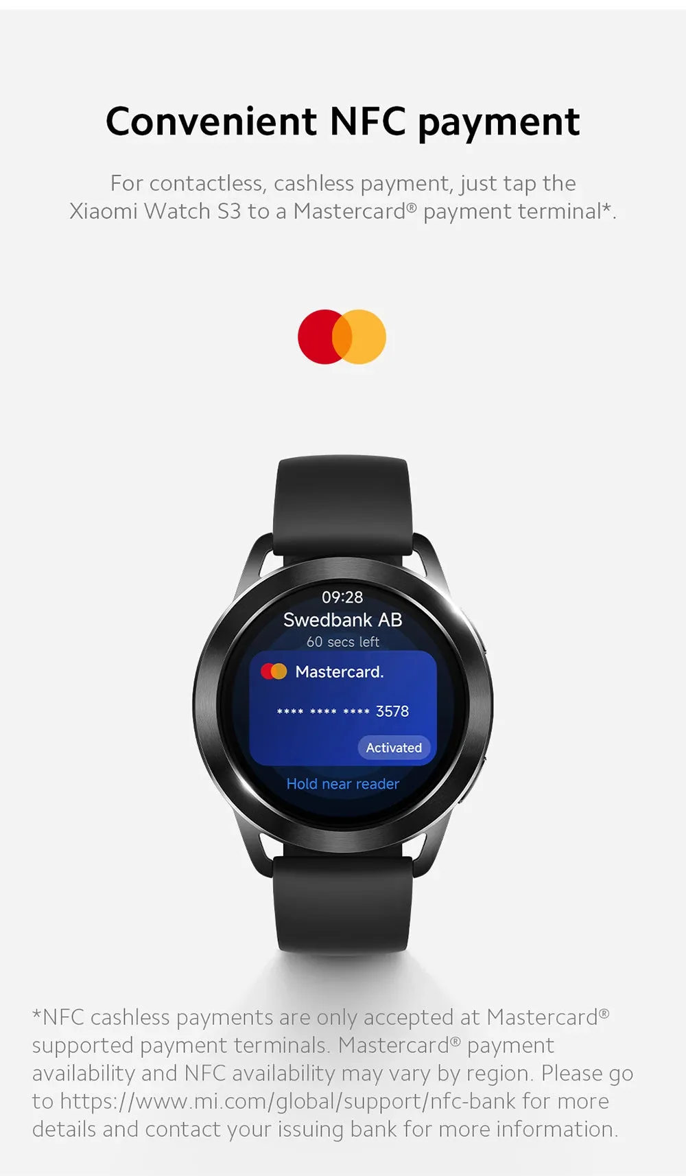 XIAOMI Watch S3 1.43" AMOLED Smart Watch