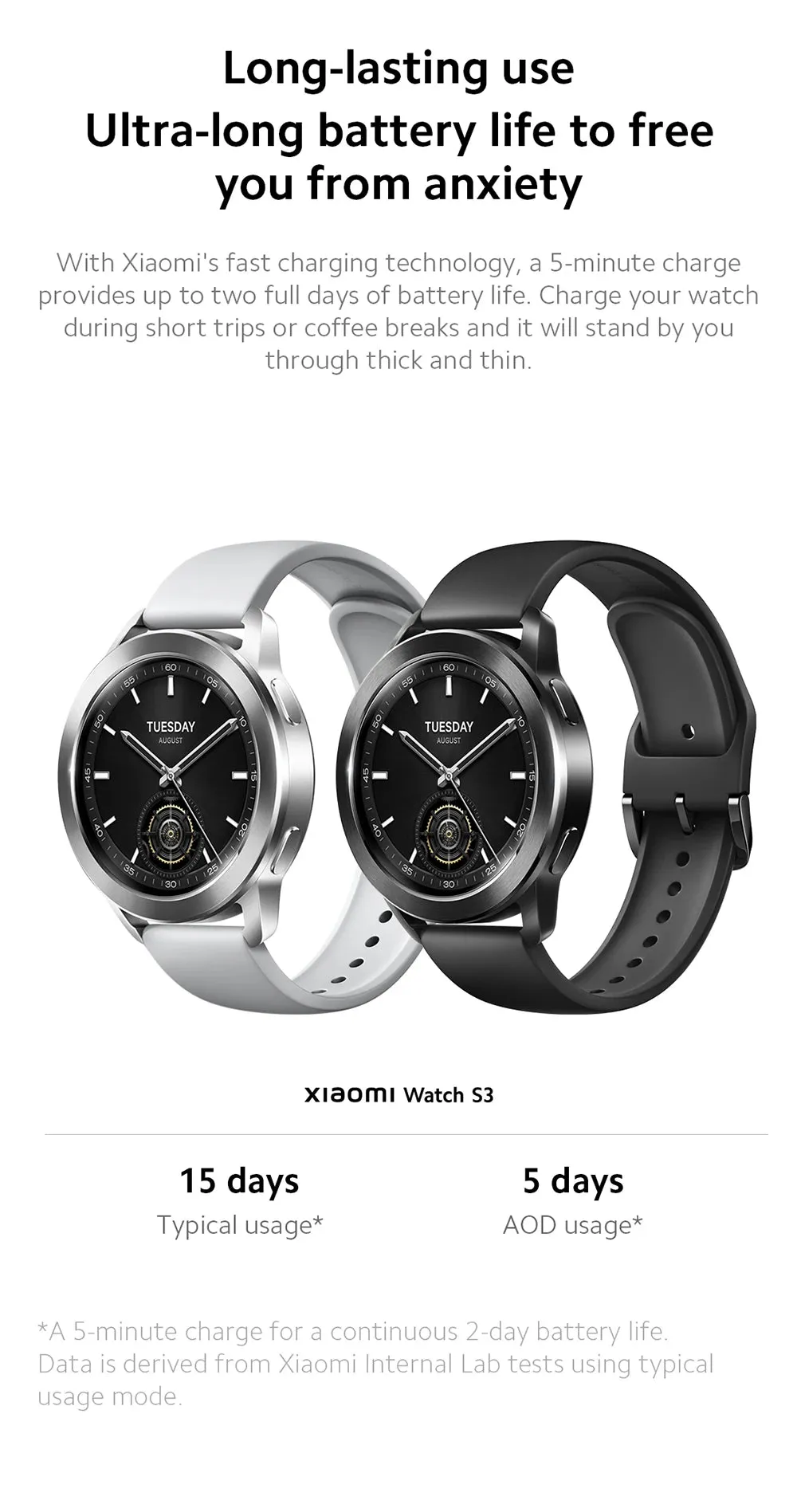 XIAOMI Watch S3 1.43" AMOLED Smart Watch