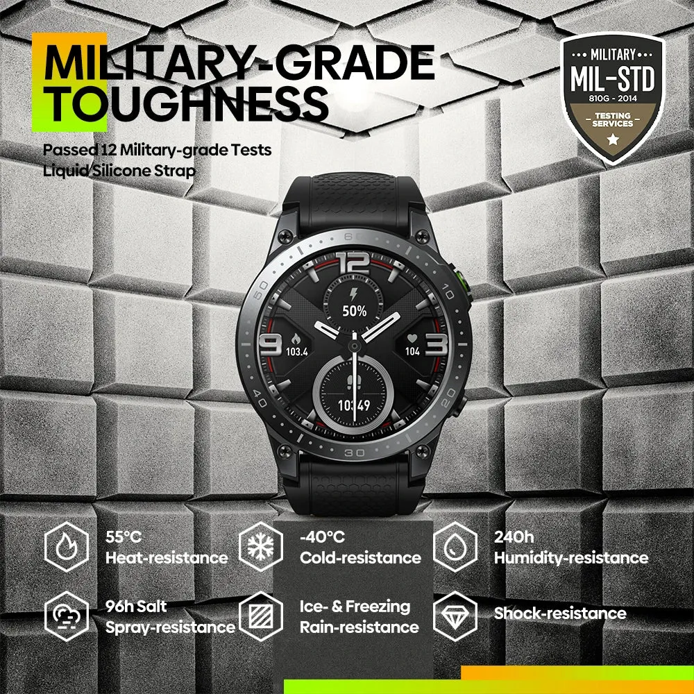 ZEBLAZE Ares 3 Pro 1.43" Ultra HD AMOLED Smart Watch