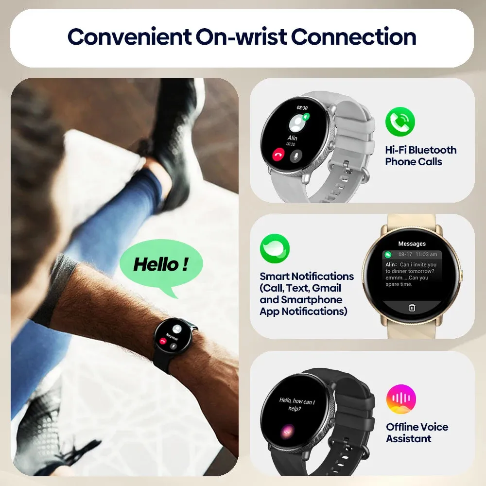 ZEBLAZE GTR 3 Pro 1.43" Ultra HD AMOLED Smart Watch