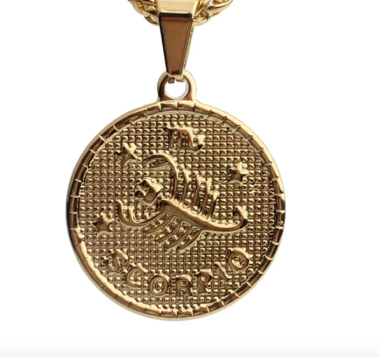 Zodiac Coin Necklace