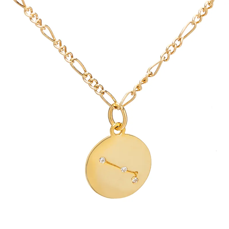 Zodiac Pendant Necklace