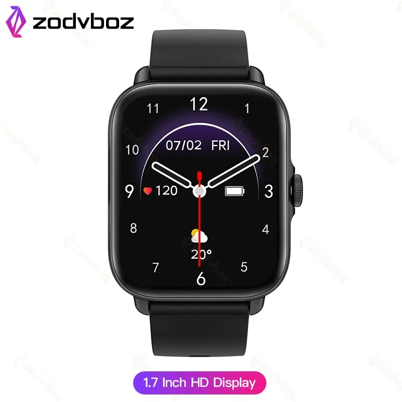 ZODVBOZ New Bluetooth Answer Call Smart Watch Men Full Touch Dial Call Fitness Tracker IP67 Waterproof Smartwatch men women  Box
