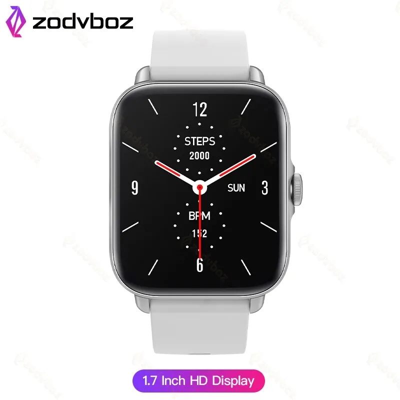ZODVBOZ New Bluetooth Answer Call Smart Watch Men Full Touch Dial Call Fitness Tracker IP67 Waterproof Smartwatch men women  Box